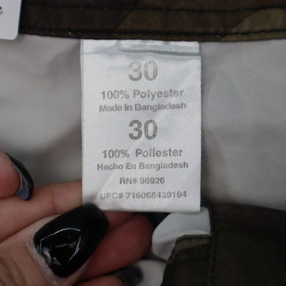 The Mountain Shorts Mens 30 Camouflage Military Bulldog Drawstring Bottoms - Picture 3 of 16